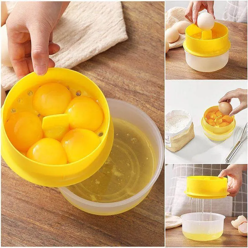 Kitchen Egg Yolk Separator Gadget