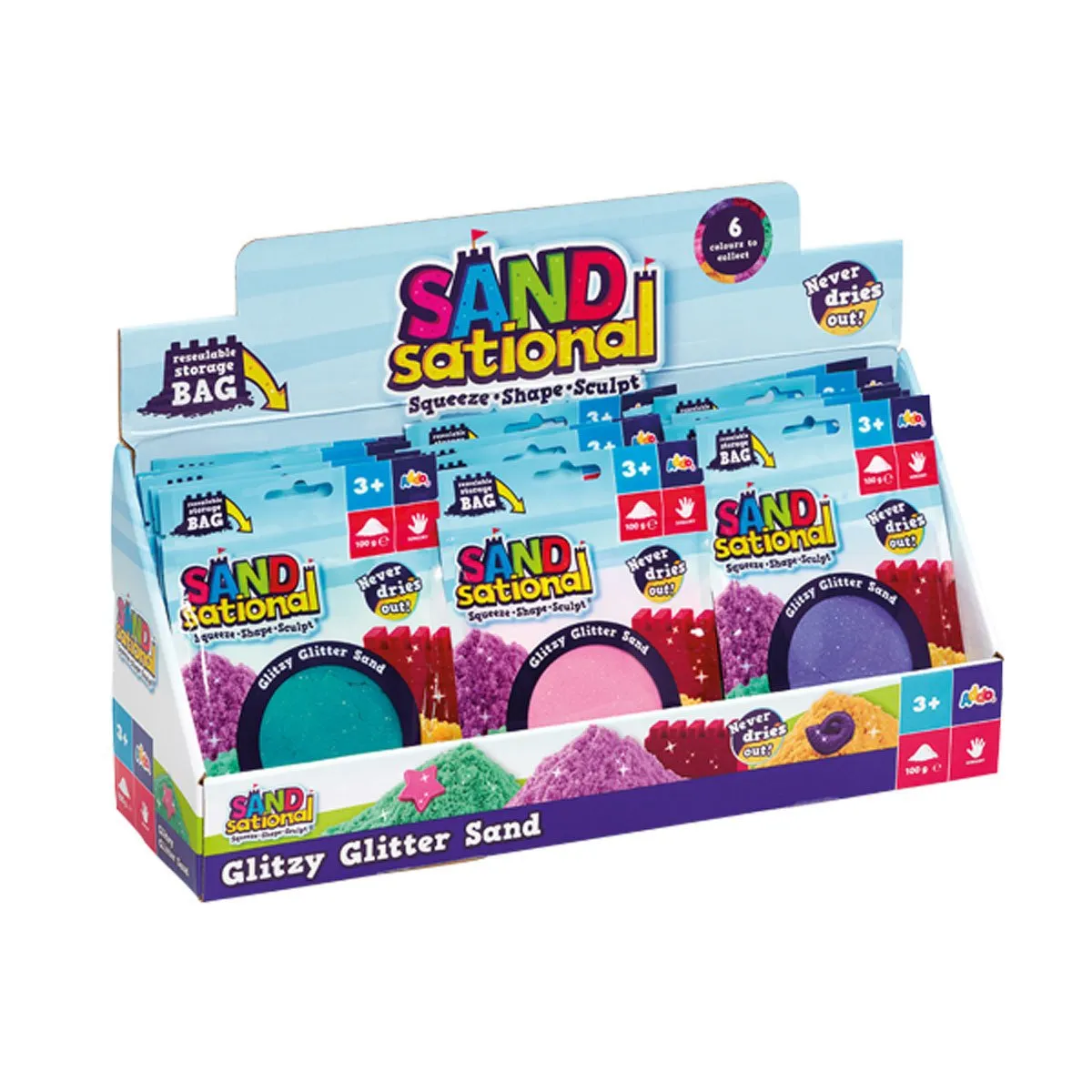 SANDsational Colorful Sand (Styles Vary - One Supplied)