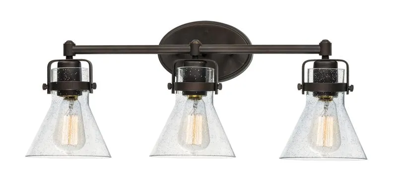 Seafarer 24" Oil Rubbed Bronze Vanity Lighting with E26 Medium Incandescent